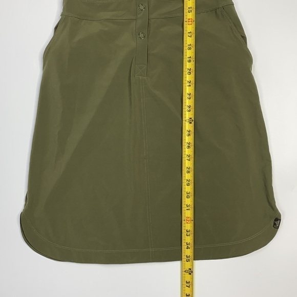 Prana Shadyn Cargo Green Utility Dress With Pockets Size XS - Picture 9 of 9